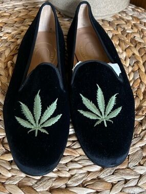 Stubbs & Wootton Mary Jane/Weed Slipper/Loafer New Without Tags Size 10